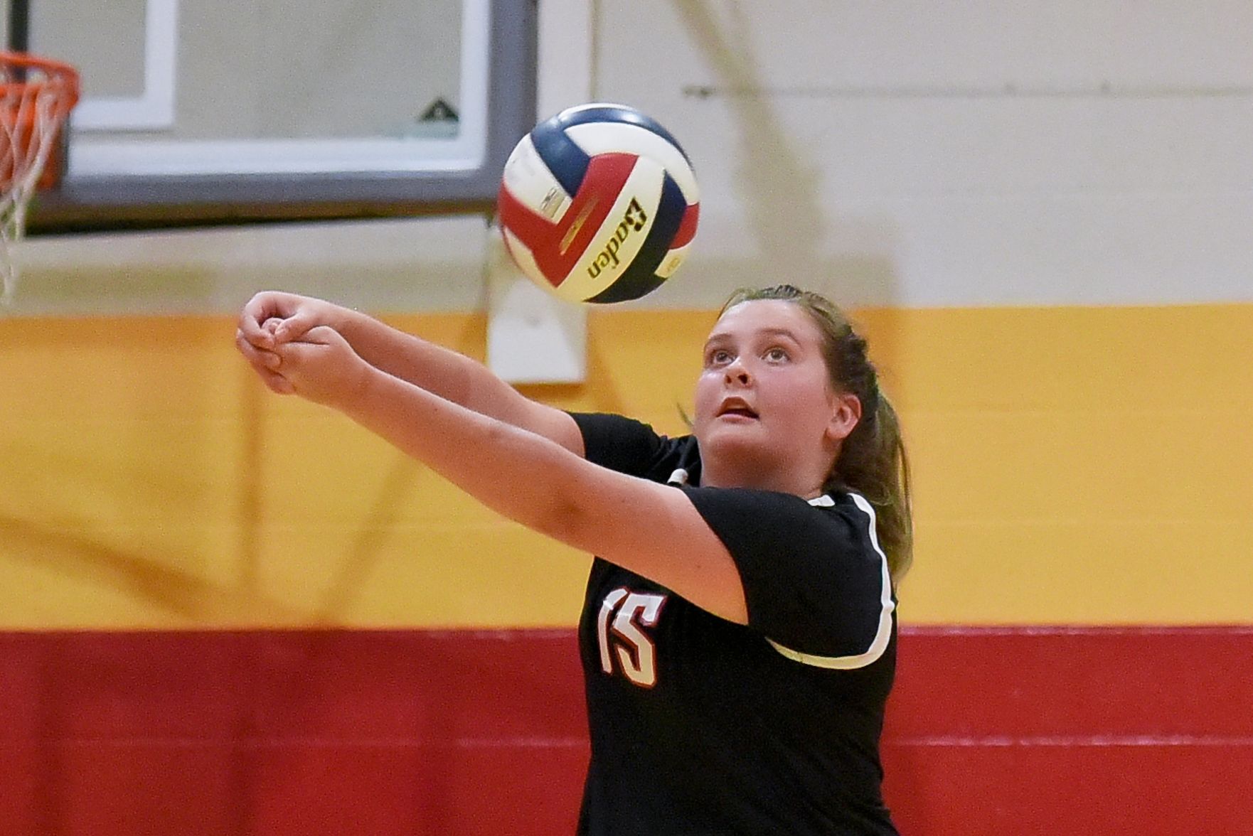 Borgia at Incarnate Word girls volleyball